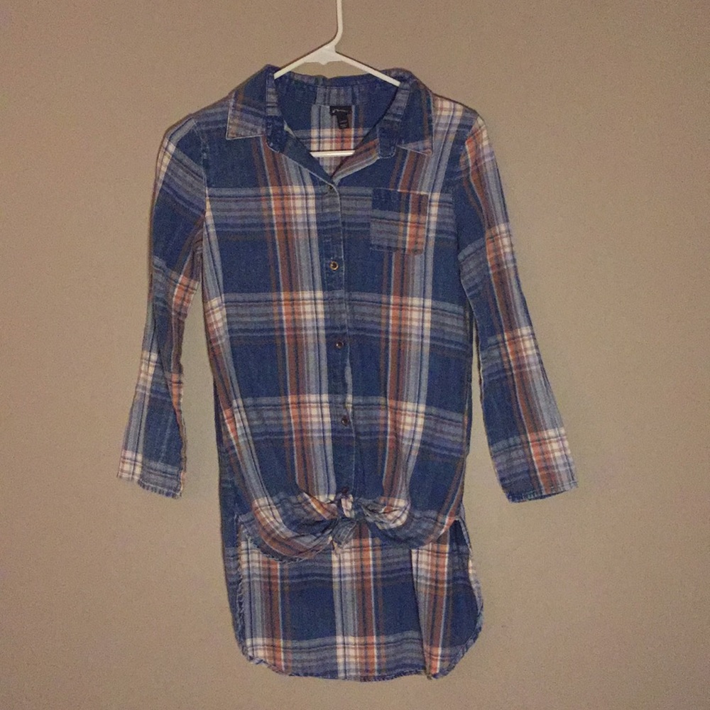 Girls flannel- Art Class